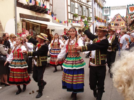 Fete du vin  Eguisheim - Photo Gite en Alsace - Aout 2010